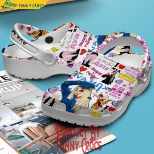 Ava Max White Crocs