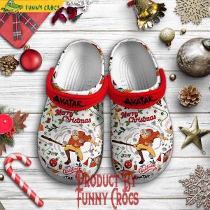 Avatar The Last Airbender Merry Christmas Crocs 2