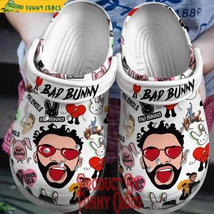 Bad Bunny Un Dia Crocs Shoes