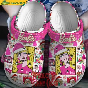 Barbie Christmas White Crocs