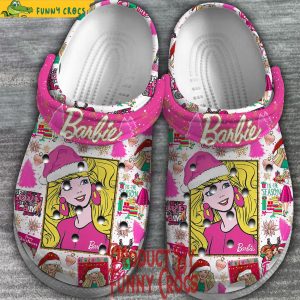 Barbie Christmas White Crocs