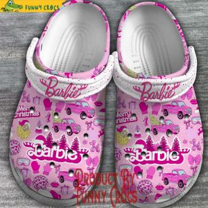 Barbie Merry Christmas Crocs