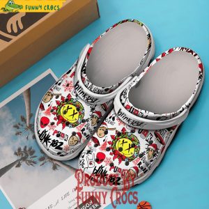 Blink 182 Christmas Crocs Shoes 2