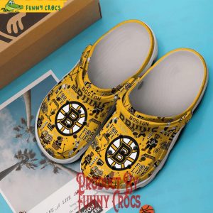 Boston Bruins For Life Crocs Shoes