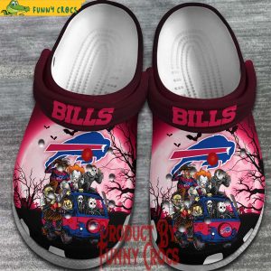 Buffalo Bill Halloween Pink Crocs Shoes