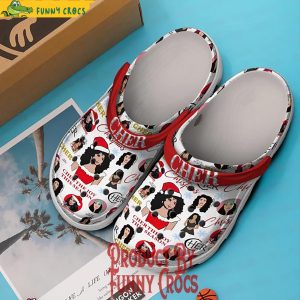 Cher Christmas Crocs 3