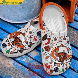 Chicago Bears Da Bears Christmas Crocs 3