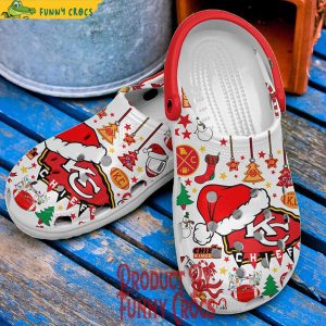 Chief Christmas Kansas City Chief Crocs 3