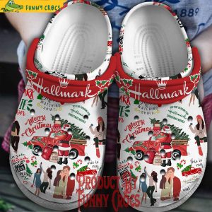 Christmas Is Coming Hallmark Crocs Shoes