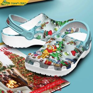 Christmas Is Coming Winnie The Pooh Crocs For Adults