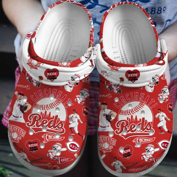 Cincinnati Reds Crocs Clog Shoes