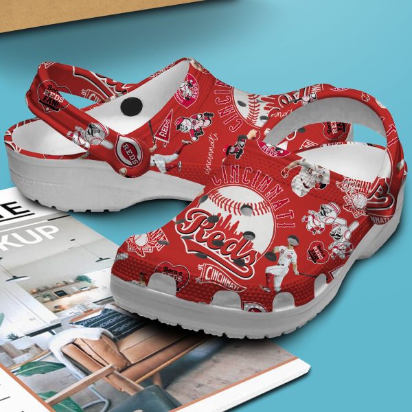 Cincinnati Reds Crocs Clog Shoes