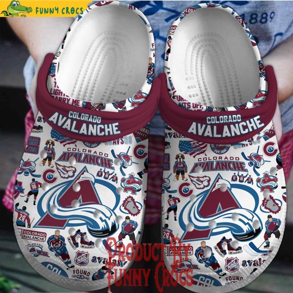 Colorado Avalanche NHL Crocs