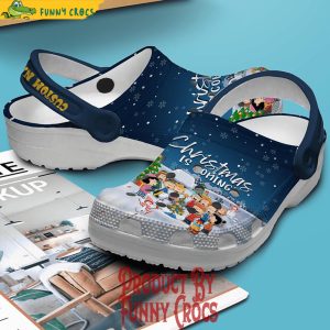 Custom Christmas Is Coming Peanuts Crocs For Adults 3