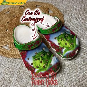 Custom Grinch Crocs Shoes Crocband