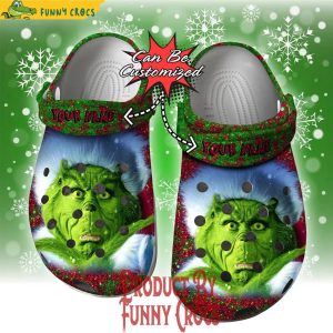 Custom Grinch Crocs Shoes Crocband