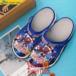 Custom Merry Christmas Spider Man Crocs Adults