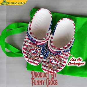 Custom Montreal Canadiens American Crocs 2