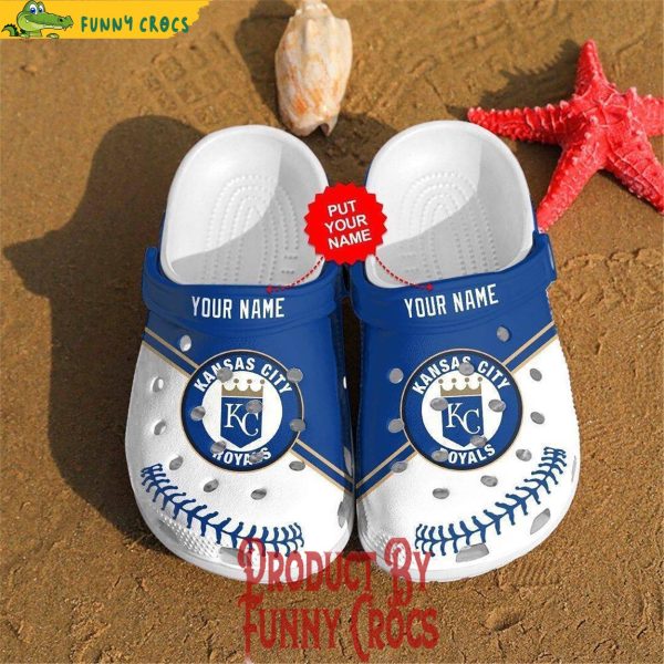 Custom Name Kansas City Royals Crocs For Men