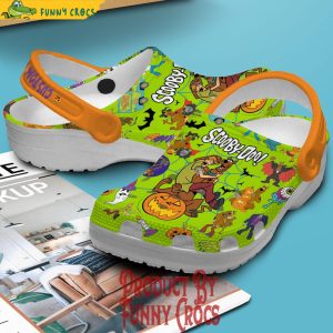 Custom Name Scooby Doo Halloween Crocs 2