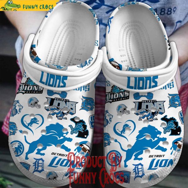 Detroit Lions Crocs For Fans