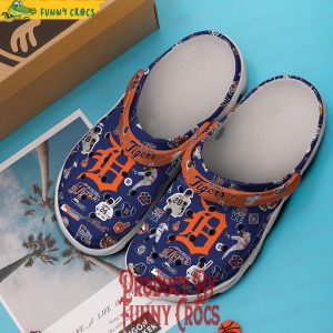 Detroit Tigers Crocs Clogs Shoes