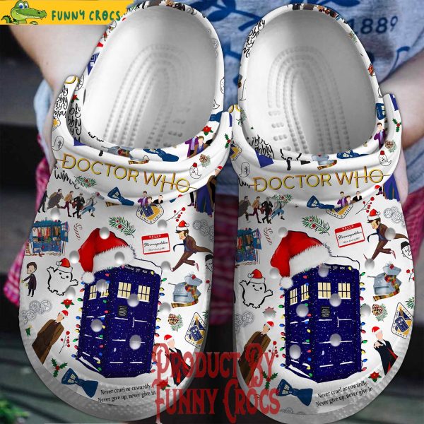 Doctor Who Christmas Crocs