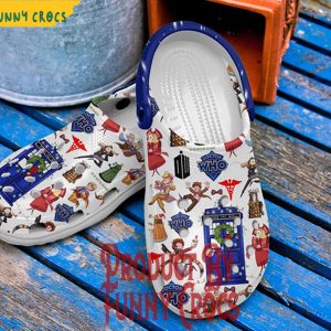 Doctor Who Happy Who Lidays Christmas Crocs 3