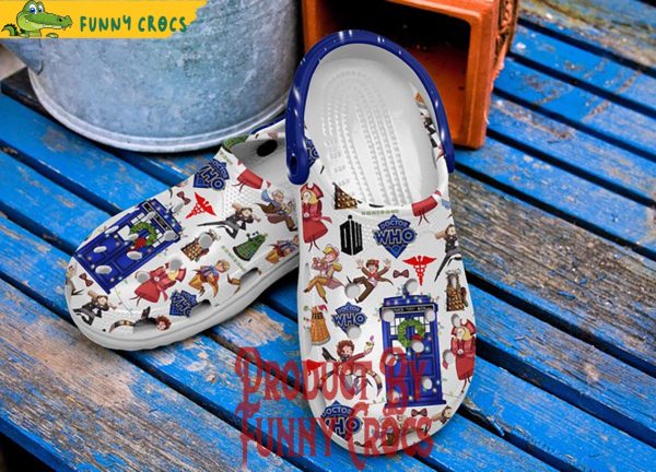 Doctor Who Happy Who Lidays Christmas Crocs