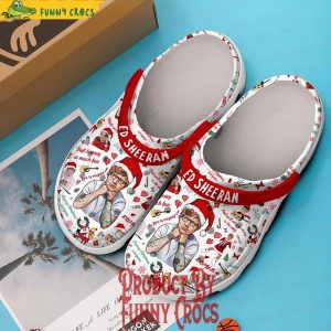 Ed Sheeran Christmas Crocs Clogs Shoes