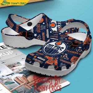 Edmonton Oilers Crocs Slippers 2