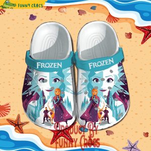 Elsa And Anna Frozen Crocs 2