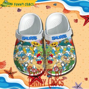 Festival The Smurfs Crocs Shoes