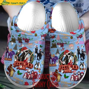 Fleetwood Mac Christmas Crocs Shoes 1