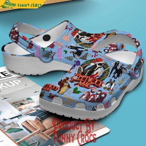 Fleetwood Mac Christmas Crocs Shoes