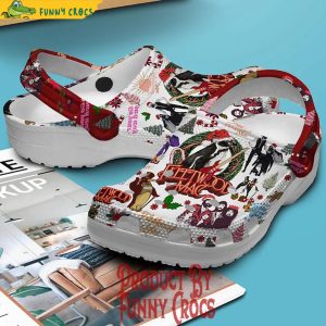 Fleetwood Mac Christmas White Crocs