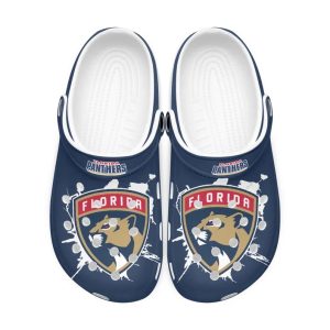 Florida Panthers Blue Crocs