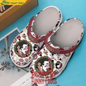 Florida State Seminoles Christmas Crocs 2