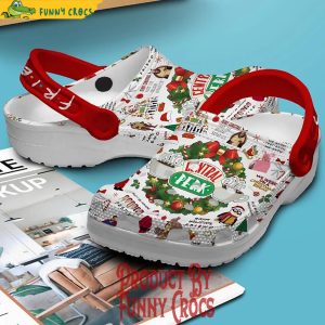 Friends Central Perk Christmas Crocs Clogs