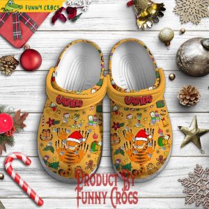 Garfield Christmas Clog Crocs