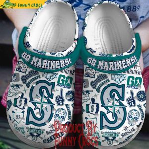 Go Mariners Seattle Mariners Crocs Slippers