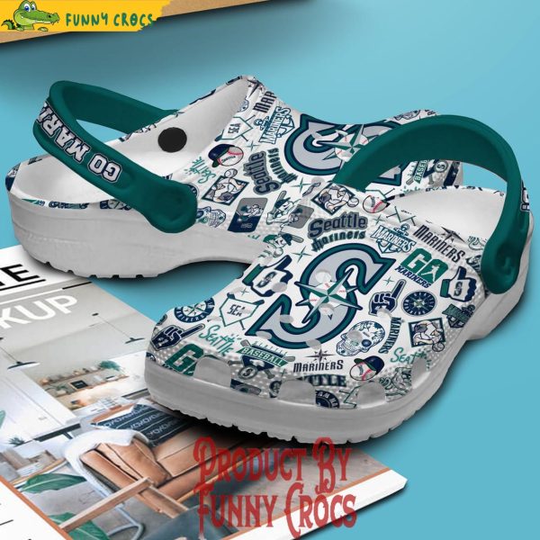 Go Mariners Seattle Mariners Crocs Slippers