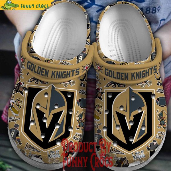 Golden Knight Vegas Golden Knights Crocs