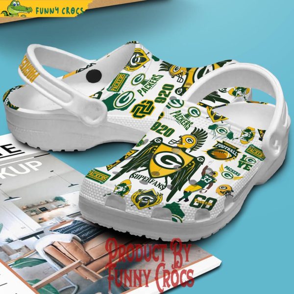 Green Bay Packers Football Crocs