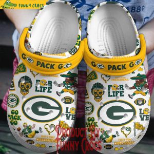 Green Bay Packers For Life Crocs