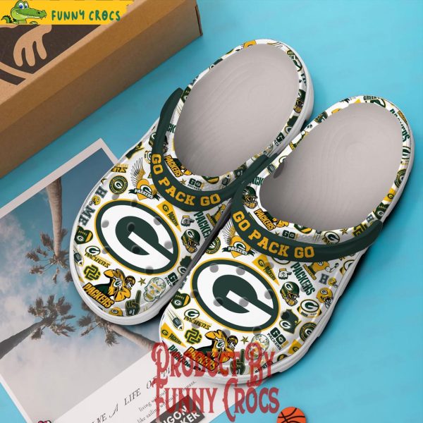 Green Bay Packers Go Pack Go Crocs Shoes