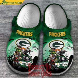 Green Bay Packers Halloween Crocs 1