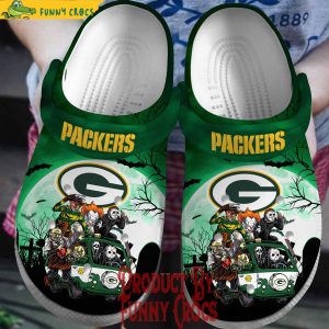 Green Bay Packers Halloween Crocs 2