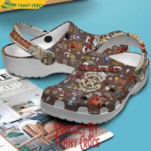 Gun Smoke Christmas Crocs Clog Shoes 2