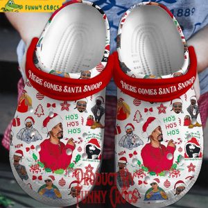 Here Comes Santa Snoop Dogg Crocs Shoes